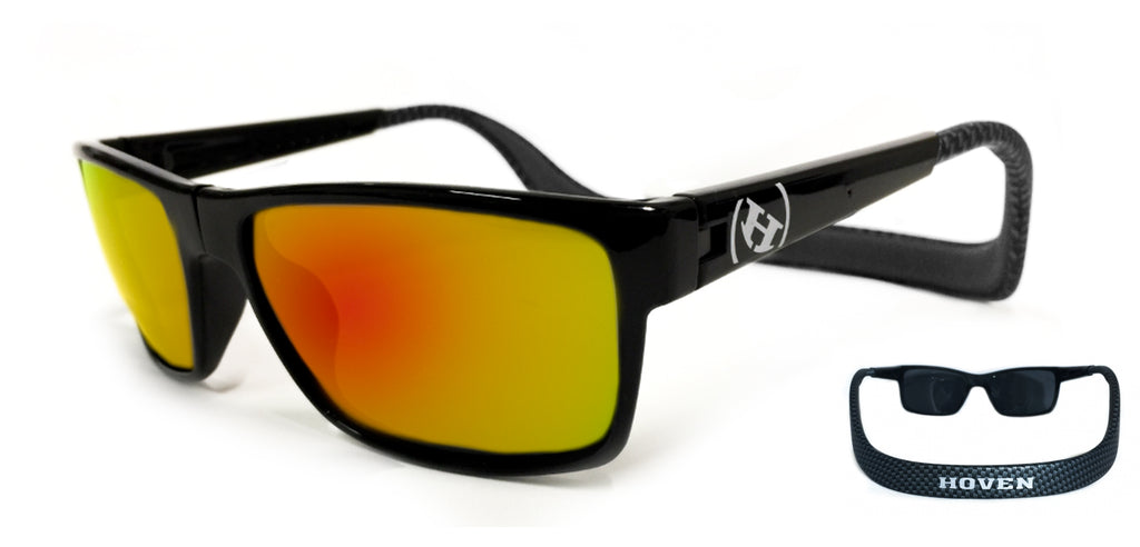 Lunettes de soleil Homme AD SOL 208097 Noir verre vert polarisé Lunettes de soleil Homme AD SOL 208097 Noir verre vert polarisé
